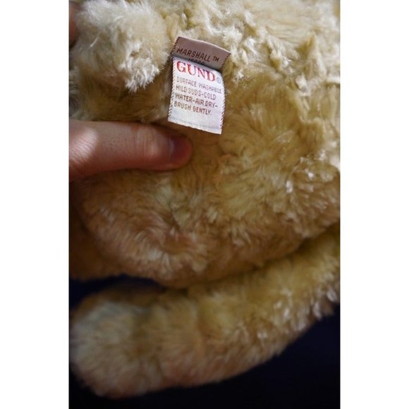 GUND Brand RARE Marshall the Bear Stuffed Animal No. 15020 - Picture 4 of 5